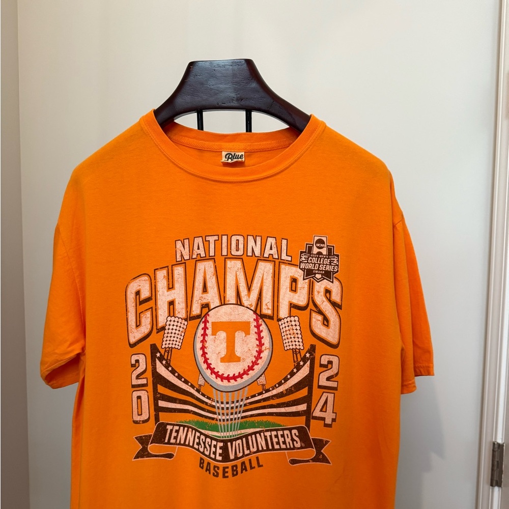 Blue 84 Orange Tennessee Volunteers Champs Tee